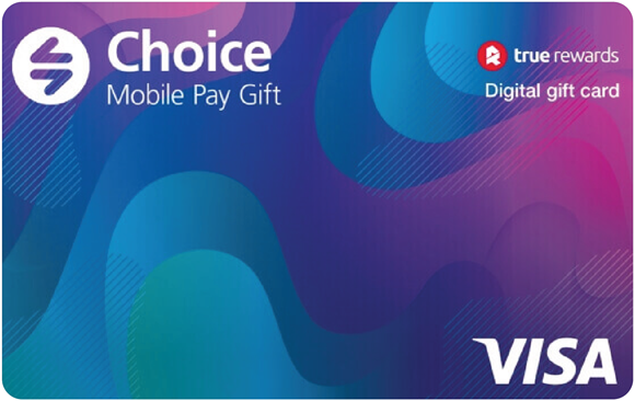 True Rewards Visa Prepaid Card Image